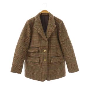 shirocon 24AW チャンキーテーラージャケット 38 ブラウン