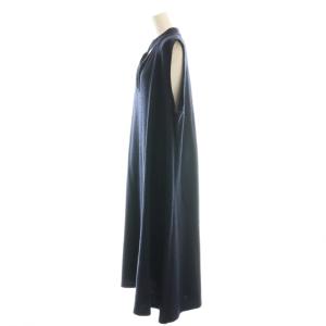 Y's ウール ノースリーブワンピース 2 ネイビー /CX OS