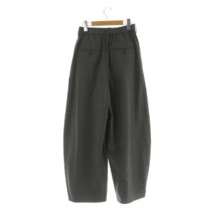 JOURNAL STANDARD 23AW TRWストレッチコクーンパンツ ハイウエスト タック 38 グレー /MY OS