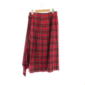 noir kei ninomiya AD2020 チェック スカート プリーツ XS レッド