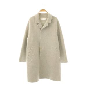 ウールカシミヤダブルフェイスチェスターコート F グレー