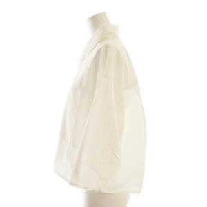 IENA FABRICA クロップドシャツ ブラウス ホワイト /CX OS