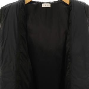 PLST ダウンコート ロング M 黒 ブラック /AT OS