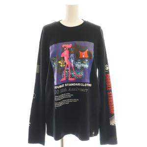 Pink Panther 24SS グラフィックロングスリーブTシャツ カットソー 長袖 F 黒 ブラック