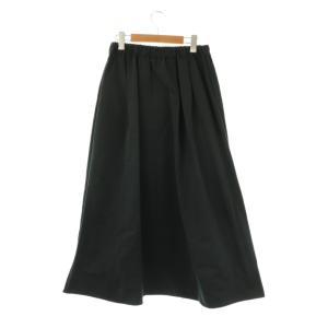 Lisiere L'Appartement 24AW Grosgrain Volume Skirt スカート ロング 36 ネイビー /HK OS