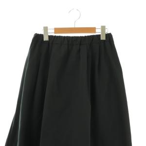 Lisiere L'Appartement 24AW Grosgrain Volume Skirt スカート ロング 36 ネイビー /HK OS
