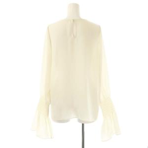 Lisiere L'Appartement 23SS Shirring Blouse ブラウス 長袖 オフホワイト /DO OS