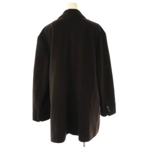 MILA OWEN MILAOWEN テーラードダブルコートジャケット ミドル 1 黒 ブラック /AT OS