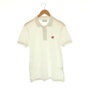 25SS 鹿の子ポロシャツ 半袖 コットン XS 白 /NR OS SH