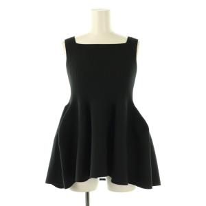 POTTERY TOP4 ノースリーブ ニット チュニック F