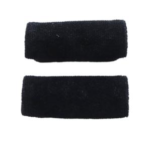 FEILER ユニ バッグハンドルカバー 2個セット 黒 ブラック /SR9