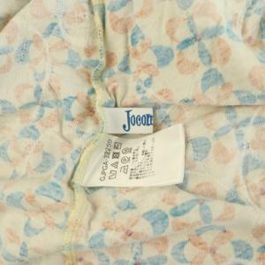 JOCOMOMOLA 25SS Naranja calabaza プリントワンピース ロング 五分袖 40 アイボリー /MY