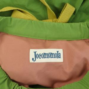 JOCOMOMOLA Suave バックリボンロングコート ギャザー ストレッチ 40 グリーン /MY OS