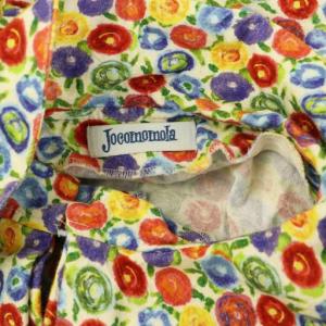 JOCOMOMOLA 24AW Azul oceano フラワープリントワンピース ロング 長袖 40 マルチカラー /MY