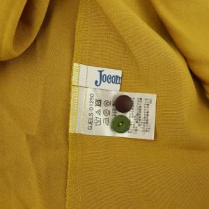 JOCOMOMOLA Paseo リーフ刺繍ワンピース ロング 長袖 40 マスタード /MY OS