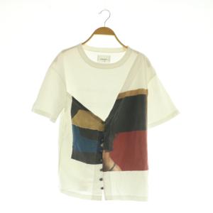 ART BIG TEE Tシャツ 半袖 レイヤード F ホワイト /MY OS