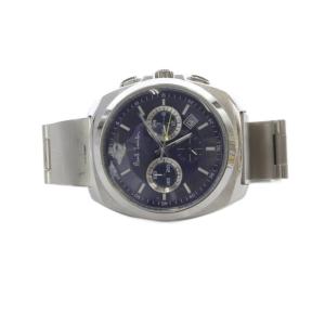 PAUL SMITH ジャンク品 ファイナルアイズ クロノグラフ クオーツ 腕時計 3針 シルバー色 /SR