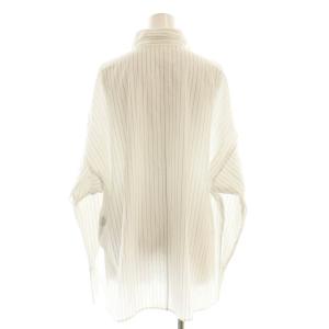 Plage 25SS  FABRICA STRIPE シャツ ブラウス ストライプ 白 黒 /CX OS