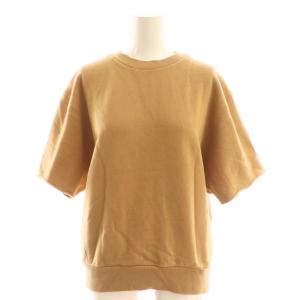 25SS Cut Off Sleeve スウェットシャツ トレーナー プルオーバー キャメル /CX OS