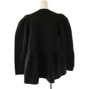 MACHATT ホールガーメントフォルムニット カットソー 長袖 ブラック /DO OS