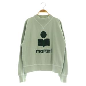 20SS MOBY コットンポリエステル モックネックスエットプルオーバー トレーナー 長袖 フロッキー