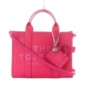 THE LEATHER MUDIUM TOTE BAG M 2way