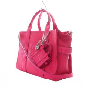 MARC JACOBS THE LEATHER MUDIUM TOTE BAG M 2way