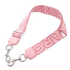 美品 ショルダーストラップ ロゴ 刺繍 ピンク /AE