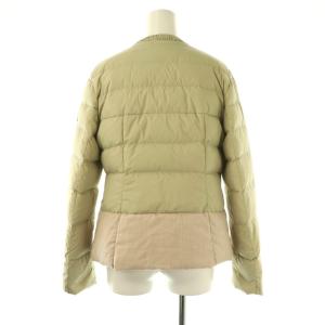 TATRAS BREVA ノーカラーダウンジャケット 02 ライトカーキ