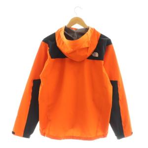 THE NORTH FACE CLIMB LIGHT JACKET ジャケット フード ジップアップ M オレンジ ブラック NP11503