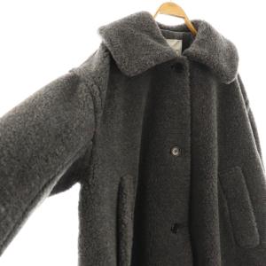 CLANE VOLUME FLARE BOA COAT 1 チャコールグレー