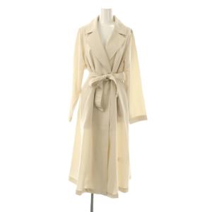 24AW ライトスプリングコート ロング チェスター M アイボリー /AT OS
