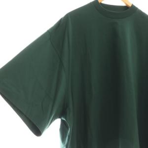 is-ness BALLOON LONG SLEEVE T-SH Tシャツ カットソー M ダークグリーン /CX OS