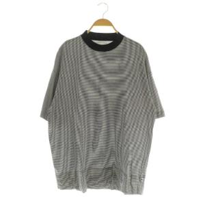 BOX Tee S/S ORGANIC COTTON BORDER ボーダーTシャツ 半袖 1 ブラック