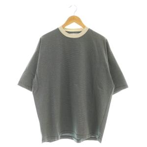 BIG TEE RECYCLE SUVIN ORGANIC BORDERTシャツ カットソー ボーダー