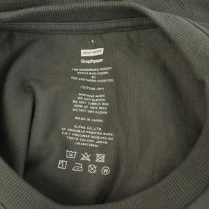 Graphpaper HEAVY WEIGHT クルーネックTシャツ 半袖 1 グレー /MY OS