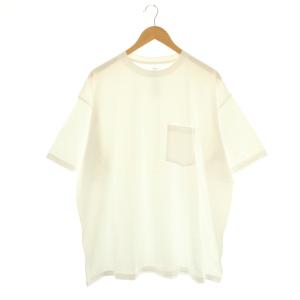 Oversized Pocket Tee S/S Tシャツ カットソー 半袖 オーバーサイズ F ホワイト