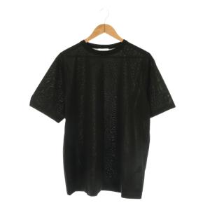 クルーネックS/S Tシャツ カットソー 半袖 48 ブラック /DF OS AD