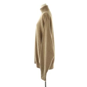 KAPTAIN SUNSHINE ALL CASHMERE HIGHNECK PULLOVER カシミヤ 38 ベージュ