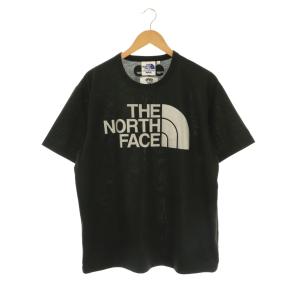 × アイ ジュンヤワタナベマン コムデギャルソン Wネームエステル綿天竺 Tシャツ カットソー L ブラック