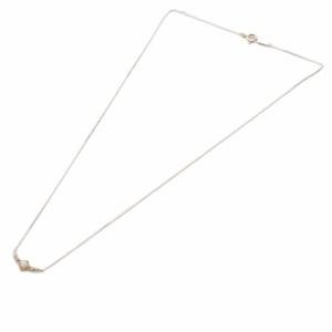 agete オパールネックレス ダイヤ 0.23ct K10 イエローゴールド /SR