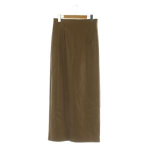 フェイクレザータイトスカート ロング 0 ブラウン /MY OS