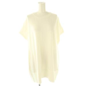 KENSINGTON JOMO フレンチスリーブニット カットソー プルオーバー 38 ホワイト /CX