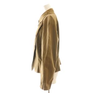 CELINE ジャケット シングル 42 ブラウン /HK OS