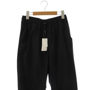 CELERI 24SS パラシュートパンツ イージー 36 ブラック /HK OS