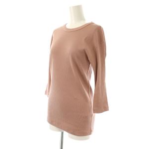 Deuxieme Classe 25SS Dignity Tシャツ カットソー 七分袖 F ピンク /AT OS