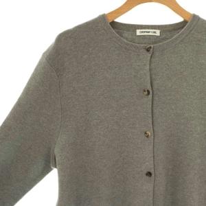 EVERYDAY I LIKE クルーネック カーディガン ニット グレー /DF OS