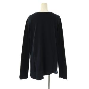 Deuxieme Classe Layering Tシャツ カットソー 長袖 F ネイビー /DF OS