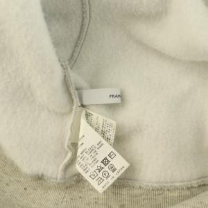 Framework 23AW コンパクトスウェットプルオーバー パーカー 長袖 裏起毛 グレー /MY OS