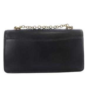 COACH エライザ フラップ クロスボディバッグ ショルダーバッグ ワンショルダー 斜め掛け レザー ブラック CP008